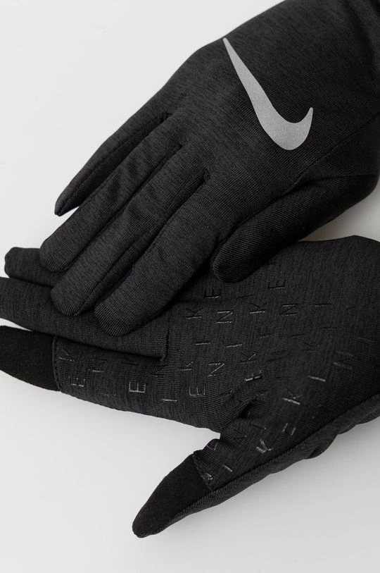 Γυναικεία Γάντια Nike χρώμα: μαύρο 3 Γυναικεία Γάντια Nike χρώμα: μαύρο - Image 2