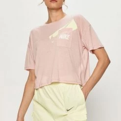 Γυναικεία Κοντομάνικο Nike - Μπλουζάκι ροζ