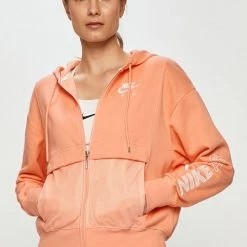 Γυναικεία Με φερμουάρ Nike Sportswear - Μπλούζα σταφύλι