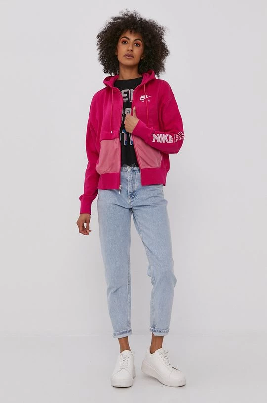 Γυναικεία Με φερμουάρ Nike Sportswear - Μπλούζα σταφύλι 4 Γυναικεία Με φερμουάρ Nike Sportswear - Μπλούζα σταφύλι - Image 2