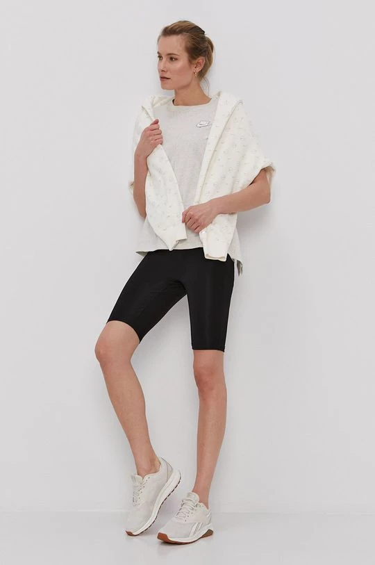 Γυναικεία Κοντομάνικο Μπλουζάκι Nike Sportswear χρώμα: κρεμ 5 Γυναικεία Κοντομάνικο Μπλουζάκι Nike Sportswear χρώμα: κρεμ - Image 3