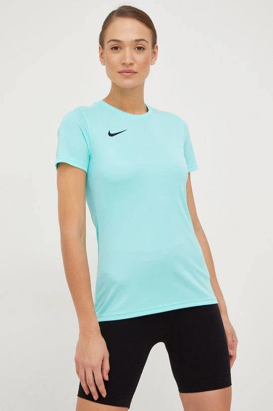 Γυναικεία Κοντομάνικο Μπλουζάκι προπόνησης Nike Park Vii τιρκουάζ 6 Γυναικεία Κοντομάνικο Μπλουζάκι προπόνησης Nike Park Vii τιρκουάζ - Image 4