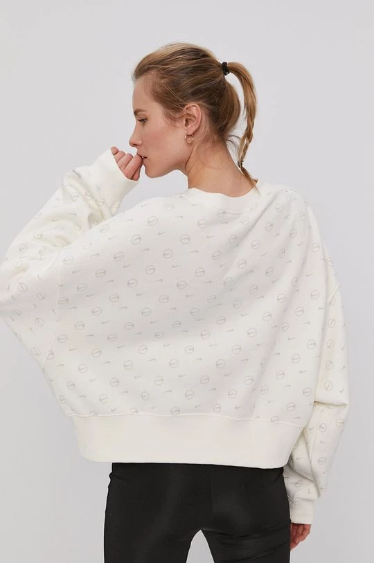 Γυναικεία Χωρίς φερμουάρ Μπλούζα Nike Sportswear χρώμα: κρεμ 5 Γυναικεία Χωρίς φερμουάρ Μπλούζα Nike Sportswear χρώμα: κρεμ - Image 3