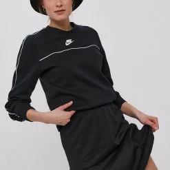 Γυναικεία Χωρίς φερμουάρ Μπλούζα Nike Sportswear χρώμα: μαύρο