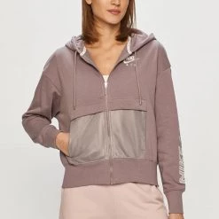 Γυναικεία Με φερμουάρ Nike Sportswear - Μπλούζα σταφύλι