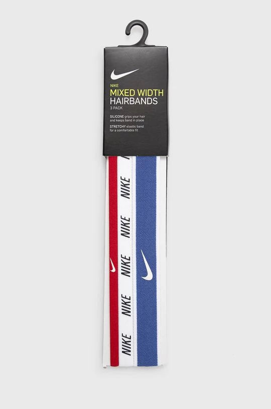 Γυναικεία Κορδέλες και περικάρπια Κορδέλες προπόνησης Nike (3-pack) μπλε 3 Γυναικεία Κορδέλες και περικάρπια Κορδέλες προπόνησης Nike (3-pack) μπλε