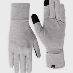 Γυναικεία Γάντια Nike χρώμα: γκρι