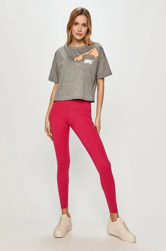 Γυναικεία Κοντομάνικο Nike - Μπλουζάκι ροζ 4 Γυναικεία Κοντομάνικο Nike - Μπλουζάκι ροζ - Image 2